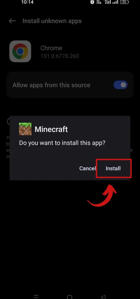 MinecraftAPP Screenshort
